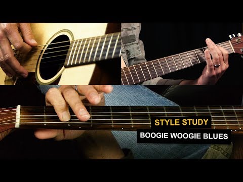 How to play Boogie Woogie Blues on guitar
