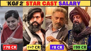 Shocking Salary Of KGF Chapter 2 Full Movie Actors, Yash, Sanjay Dutt, Prakash Raj, Raveena Tandon