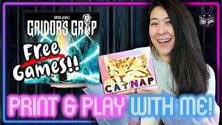 FREE Board Games! | Print & Play with Me 📝✂️