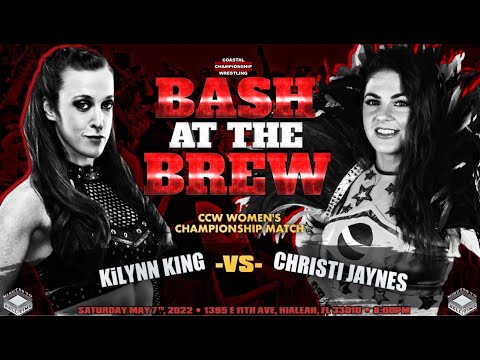 Kilynn King (c) vs. Christi Jaynes, Bash 16, CCW Women's Title, Hialeah, FL 5.7.22 (Full Match)