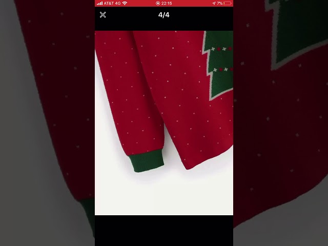 Vídeo relacionado con FILOWA Sudadera Niñas sin Capucha Árbol de Navidad Estampados Pompon Decoración Dibujos Jumper Manga Larga Algodon Moda Cuello Redondo Navidad Top Jersey para Infantil Niña 6-7 años, Rojo