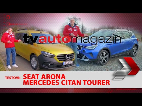 TV Automagazin S11 27 - Seat Arona i Mercedes Citan Tourer! Šećer: Mercedes-AMG EQE!