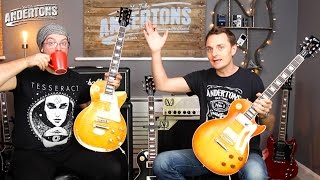 Gibson 2016 Les Paul Standard Trad Spec vs High Performance Spec