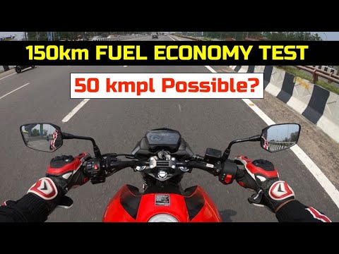 Hero Xtreme 160R BS6 : Fuel economy test run for 150km