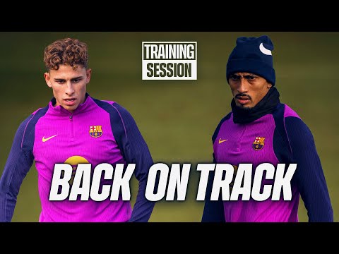PREPARING FOR THE FINAL CHALLENGE OF 2025 | FC Barcelona Training session 🔵🔴