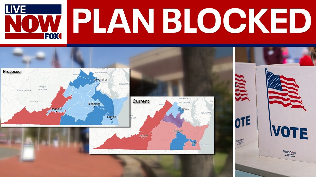 Virginia redistricting: Judge blocks proposed congressional map