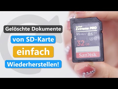 SD-Karte Gelöschte Daten Wiederherstellen! (2023)😊 | Windows 10/11 So tut man!