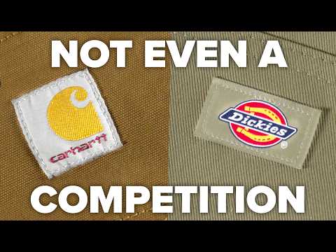 Carhartt vs. Dickies: Workwear Pant Showdown | Full Teardown, Durability Test, & Review