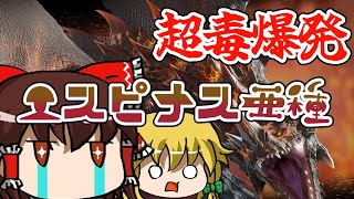 【初見ソロ】エスピナス亜種の大技強すぎて余裕で三乙したwww【モンハンライズ:サンブレイクゆっくり実況】