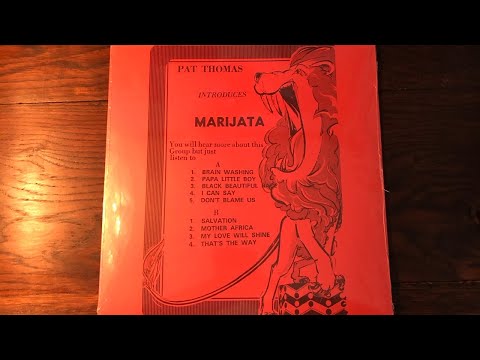 PAT THOMAS INTRODUCES MARIJATA -"Mother Africa"   AFRO FUNK    アフロ・ファンク(vinyl record)