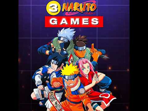 TOP 3 BEST NARUTO GAMES FOR ANDROID OMG! 😮🔥| Games |#shorts #naruto