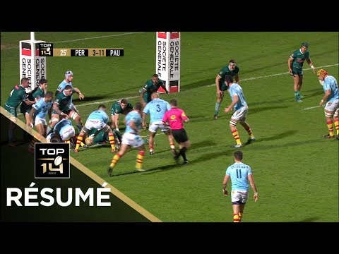 TOP 14 - Résumé Perpignan-Pau: 24-30 - J15 - Saison 2018/2019