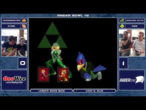 Raider Bowl VII Melee Doubles - Yoho + Atari (Red) vs Jonathan Cotto + PNIS (Green) - Loser's Semis