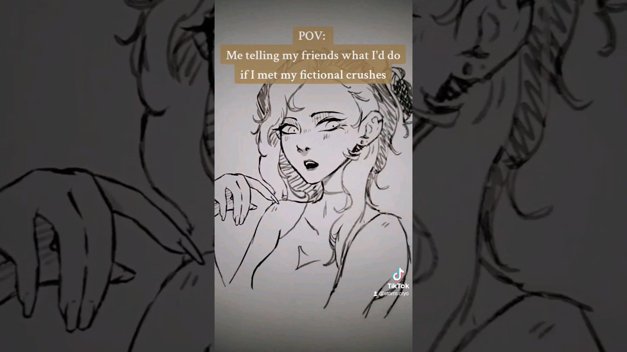 fictional characters hit different #arttrend #procreateart #artworks