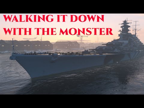 Hannover - WALKING IN DOWN WITH THE BIGGEST GERMAN BATTLESHIP