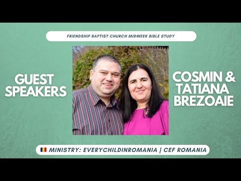 Mission Night with Cosmin & Tatiana Brezoaie | Reaching Children in Romania