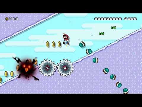 Mort Mountain by Farnzly 🍄Super Mario Maker 2 ✹Switch✹ #btz