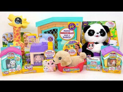 ASMR Toys LITTLE LIVE PETS Collection Oddly Satisfying Toy Unboxing | 32 Minutes No Talking