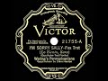 1928 HITS ARCHIVE: I’m Sorry Sally - Fred Waring (Clare Hanlon, vocal)