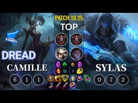AF Dread Camille vs Sylas Top - KR Patch 10.25