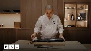 The sushi master bringing authentic Japanese techniques to NYC |  BBC Global