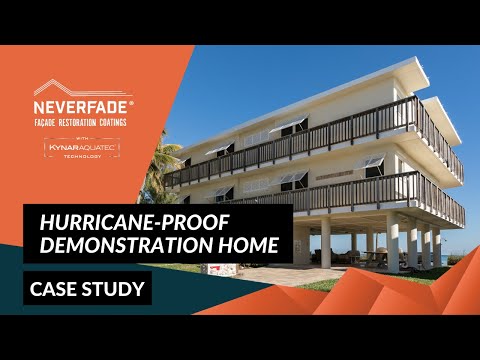 NeverFade® Case Study: Hurricane-Proof Demonstration Home