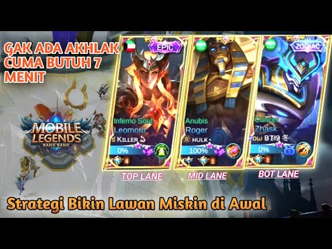 TRIO SUPREME TERGANAS - TOP 1 SUPREME ROGER BY.HULK Ft.2 SUPREME LEOMORD & ZHASK