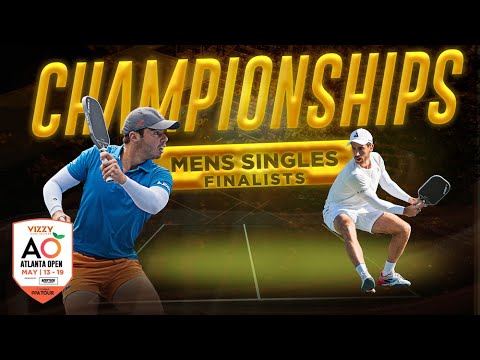 Federico Staksrud v Ben Johns at the Vizzy Atlanta Open Presented by Acrytech