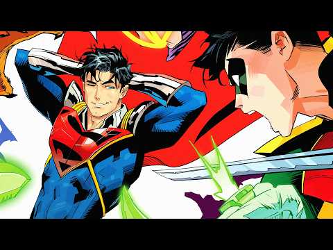 Superboy Prime clashes with Damian Wayne for the first time