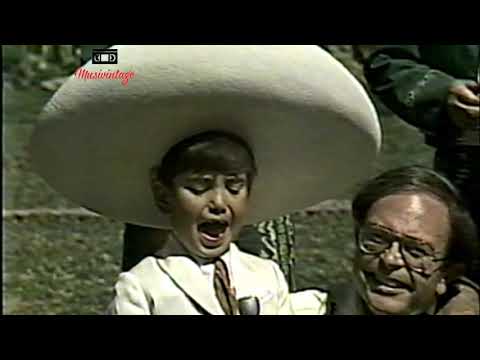 ALEJANDRO FERNANDEZ CANTA DE NIÑO 1976 EN EL RANCHO DE VICENTE FERNANDEZ ARCHIVO SIEMPRE EN DOMINGO