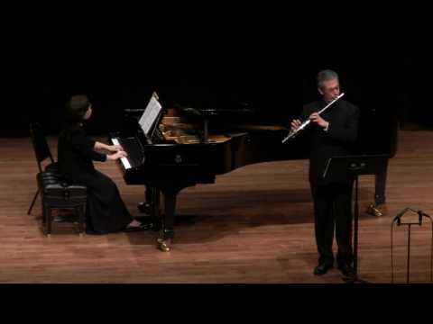 J.S. Bach Sonata in e minor BWV 1034 Third Mov. Marco Granados, flute; Jeongeun Yom, piano
