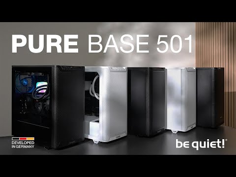 Pure Base 501 Airflow Window Black