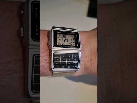 Would you wear a Casio DBC611 - 1D? #casio #watches #retrowatch #calculator #1990s