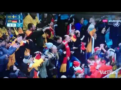 Eishockey Olympia 2018 Viertelfinale Deutschland vs Schweden 21.02.2018