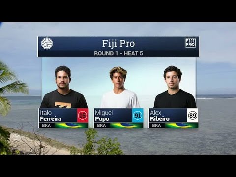 2016 Fiji Pro: Round One, Heat 5 Video