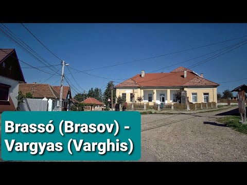 Brassó (Brasov) - VARGYAS (Varghis) via Hídvég (Haghig) - Felsőrákos (Racosul de Sus)