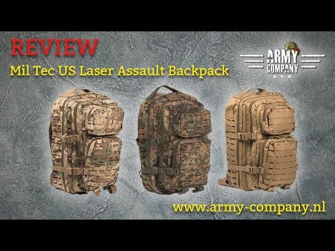 Mil Tec US Laser Assault Backpack - Review