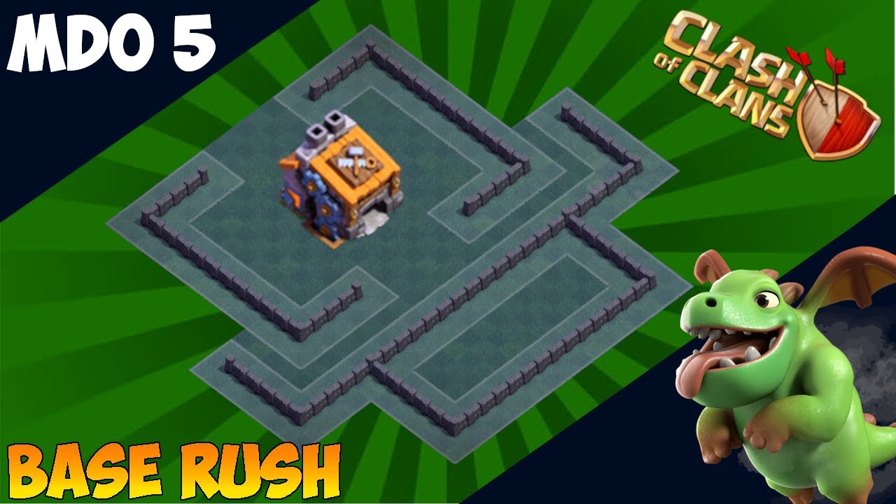 MAISON DES OUVRIERS 5 base RUSH TROPHEES 2021 avec LIEN | GRIMPEZ EN LIGUE ! | Clash of Clans