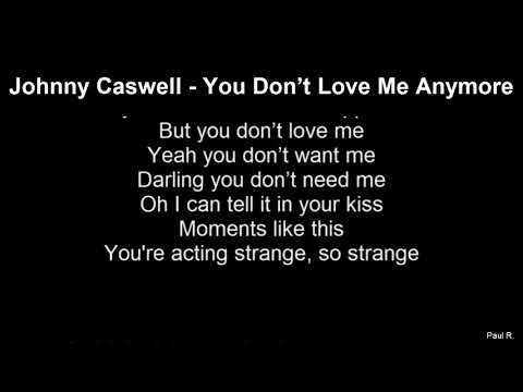 Northern Soul - Johnny Caswell - You Don't Love Me Anymore - With Lyrics