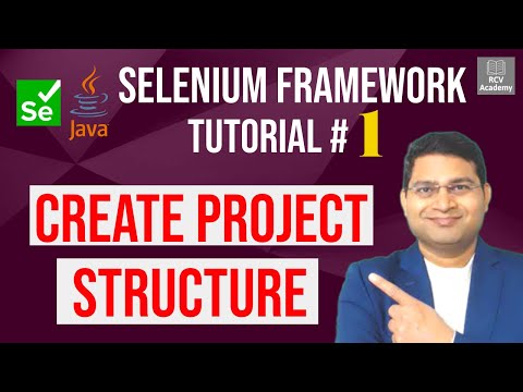 Learn Selenium Framework Tutorial 1 Create Project Structure and ...