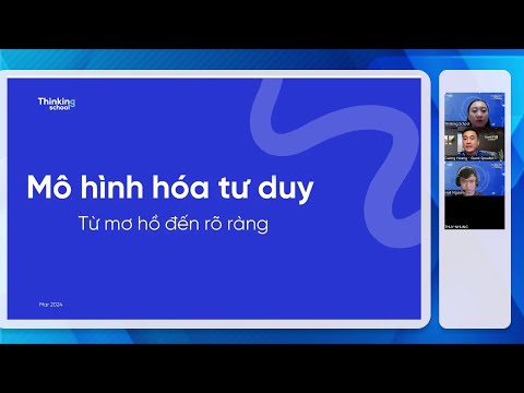 Seminar 3:  Tư Duy Rõ Ràng - Giao Tiếp Thuyết Phục | Thinking School