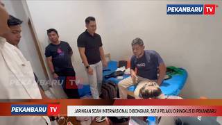 Mantan Pekerja Scam Kamboja Ditangkap Di Pekanbaru