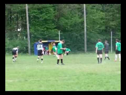 Mecz trampkarzy: "Beskid" Żegocina - "Orzeł" Cikowice. 2.05.2009 r.