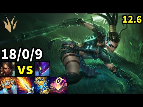 Nidalee Jungle vs Khazix - KR Grandmaster | Patch 12.6