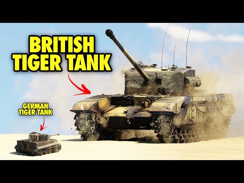 BRITAIN MADE A TANK WITH MORE ARMOUR THAN A TIGER - Black Prince in War Thunder