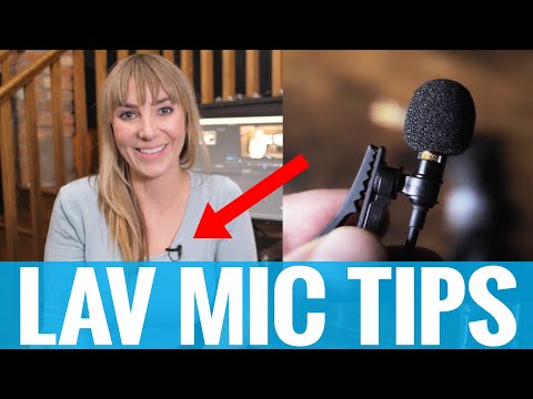 LAV MIC TIPS: The Benefits of a Lavalier Mic & How to Properly Wear a Lav Mic