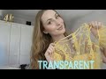 See Through Mesh Lingerie Colection 4K Transparent Micro Bikini 2026 Try On Haul