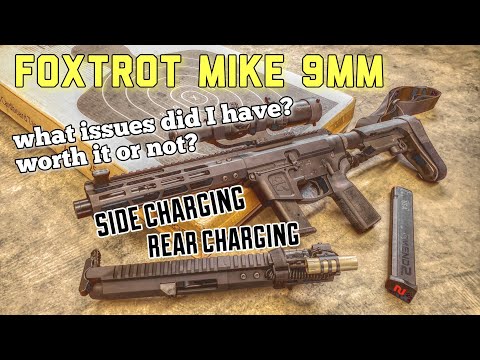 Foxtrot Mike FM-9 two different uppers 5"and 7" #AR15 #9mmFoxtrotMike #ar9