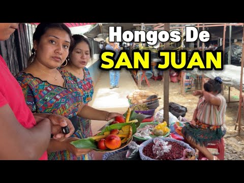 👉Comprando HONGOS En El MERCADO De San MARTÍN Jilotepeque🍄