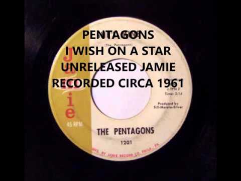 PENTAGONS - I WISH ON A STAR - UNRELEASED JAMIE RECORDED CIRCA 1961